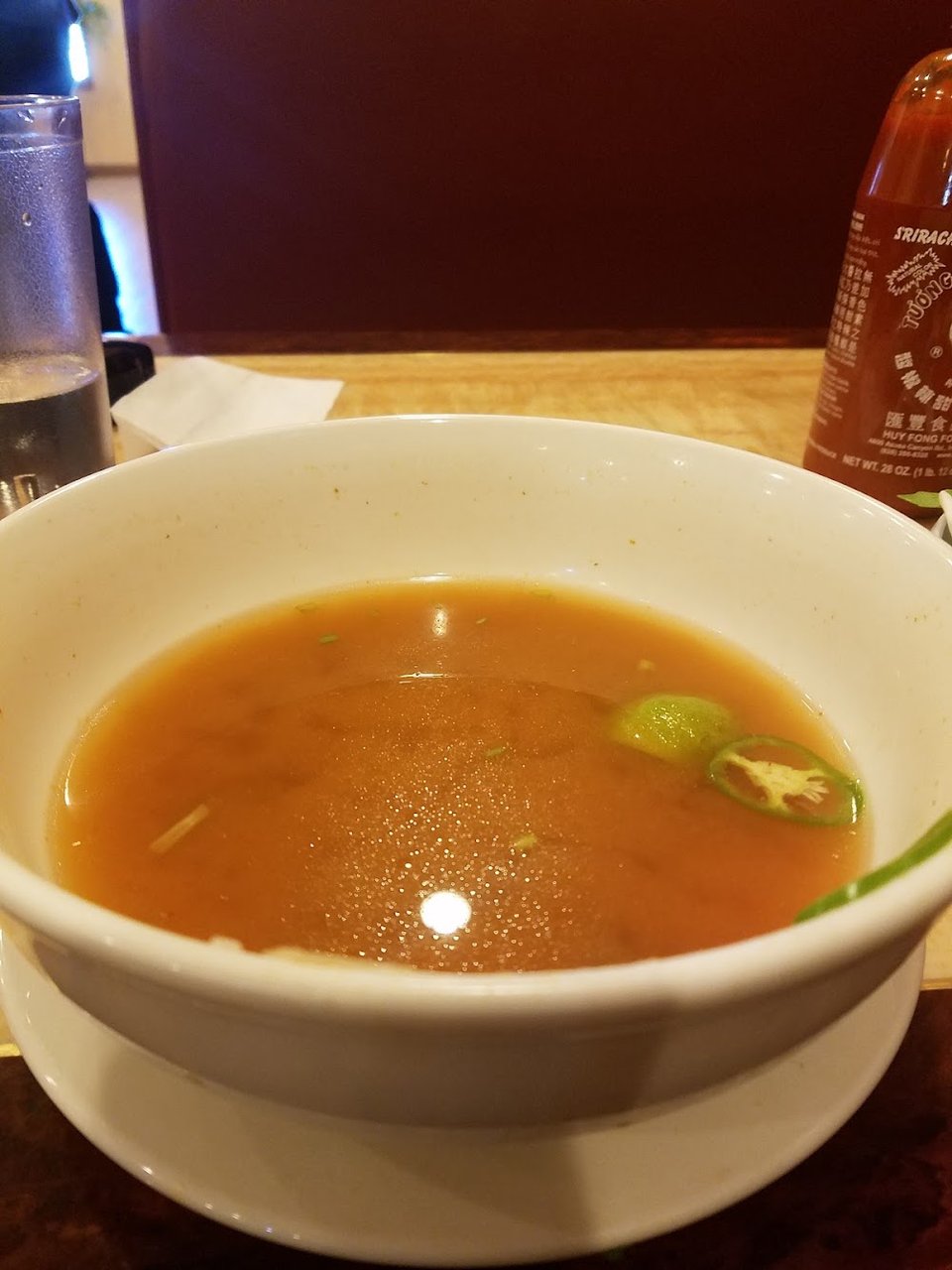 Sliced Rare Beef Pho